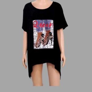 Rhinestone Stiletto Heel Shirt